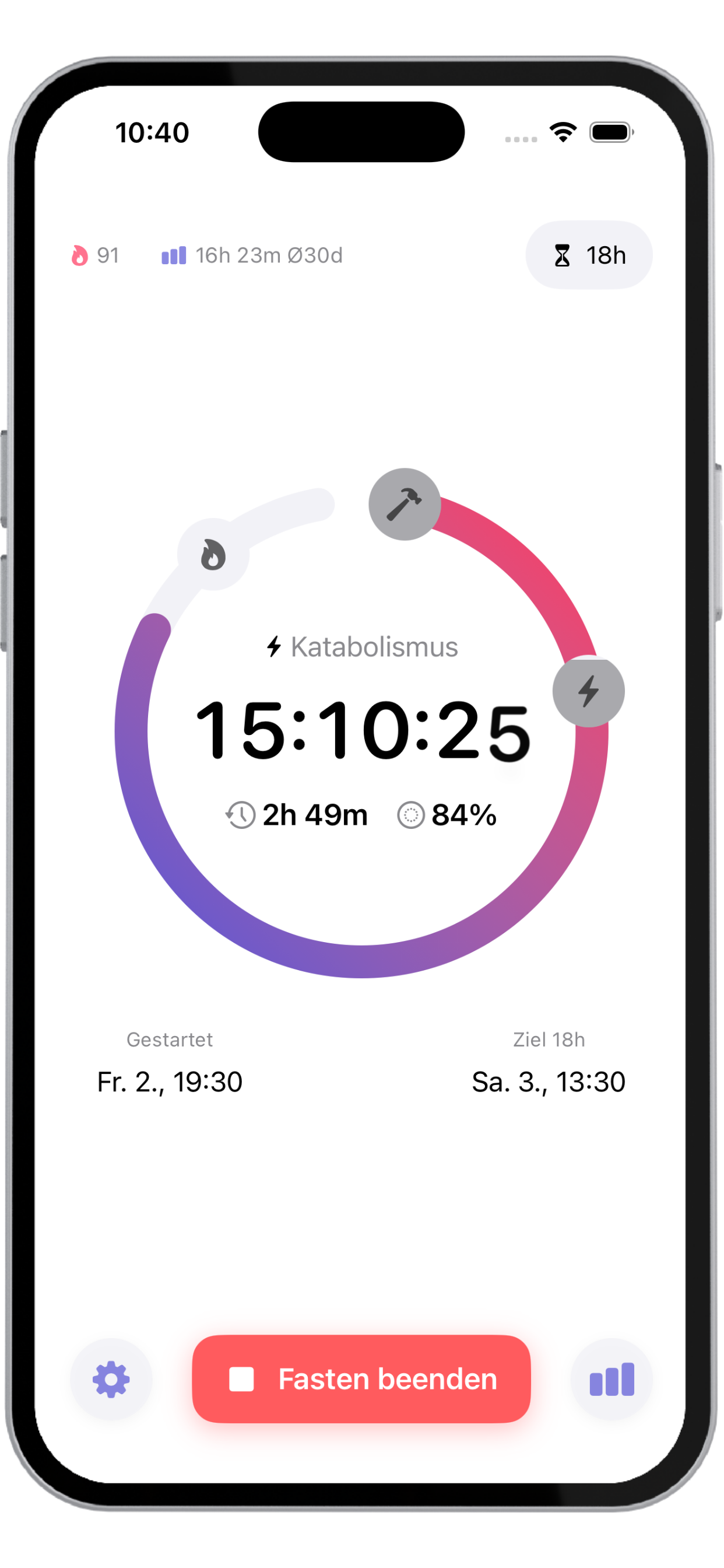 FastUp App Mockup